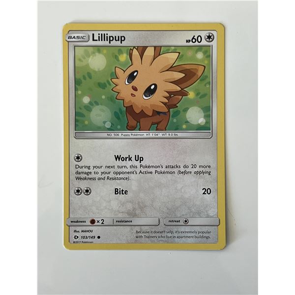 Pokemon Lillipup Mint Plus