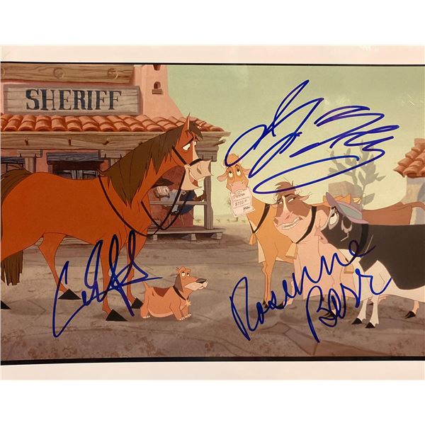 Home on the Range Roseanne Barr, Cuba Gooding Jr, and Jennifer  Tilly signed movie photo