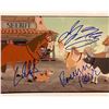 Image 1 : Home on the Range Roseanne Barr, Cuba Gooding Jr, and Jennifer  Tilly signed movie photo