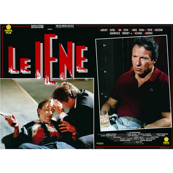 Le Iene (Reservoir Dogs-Italian Version) 1993 original movie poster