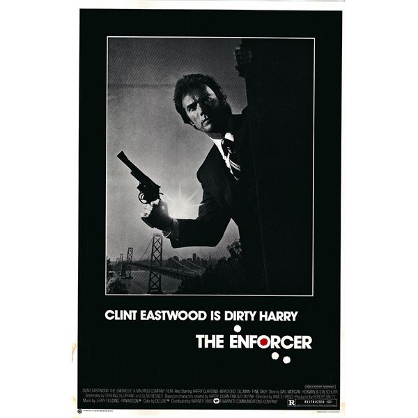 The Enforcer 1976 original vintage movie poster