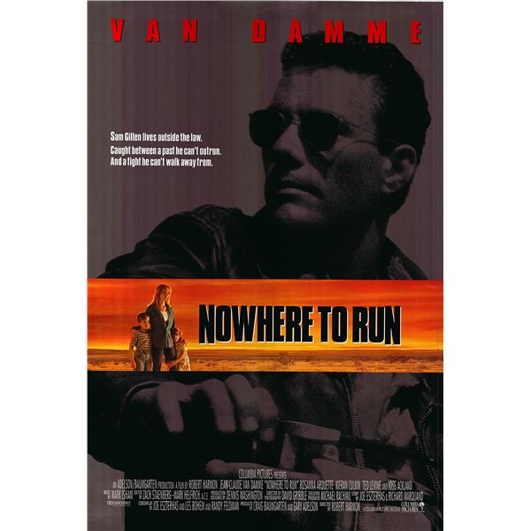Nowhere to Run 1992 original movie poster