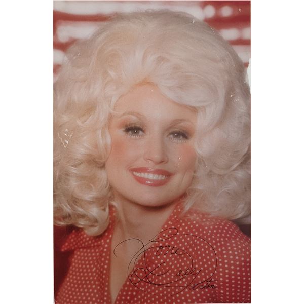 Dolly Parton facsimile Signed Photo