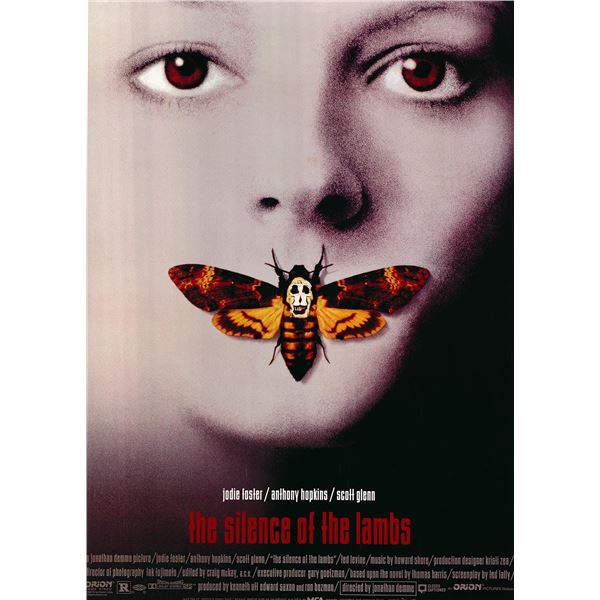 The Silence of the Lambs   1991 original vintage movie poster