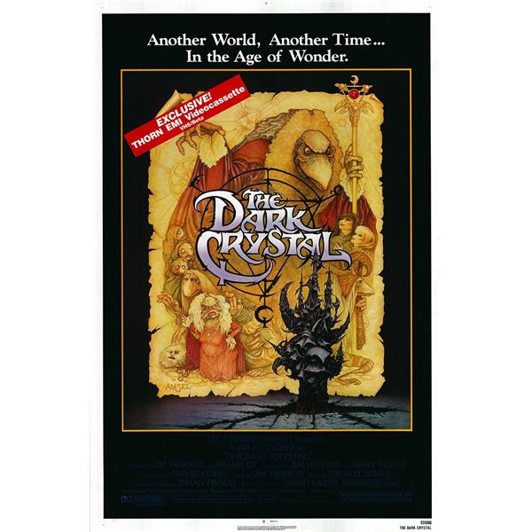 The Dark Crystal 1982 original vintage movie poster