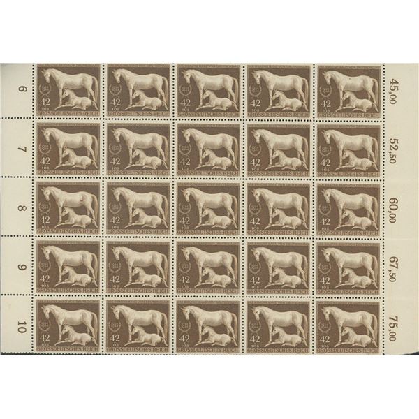 Das Braune Band von Deutschland-German 1944, semipostal stamps