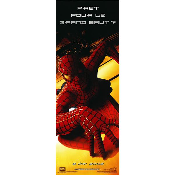 Spider-Man 2001 French pantalon sheet movie poster