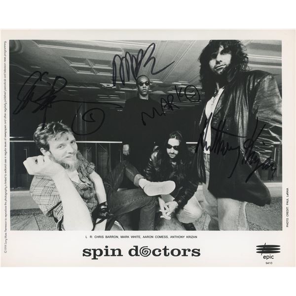 Spin Doctors signed photo
