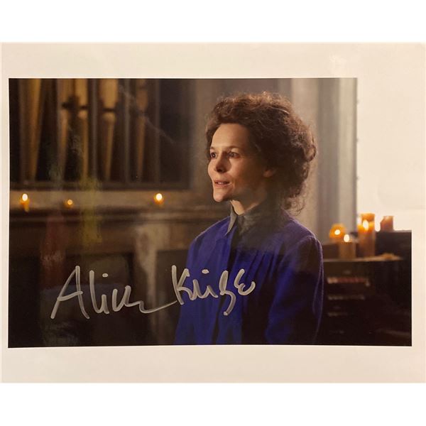 Alice Krige signed movie photo