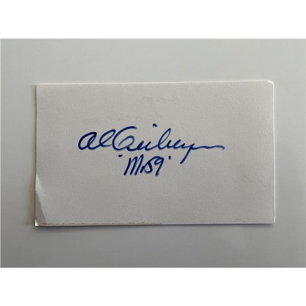 Al Geiberger original signature