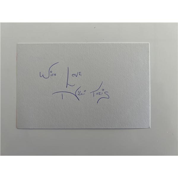 Nicci Theis original signature