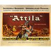 Image 1 : Attila 1958 original vintage display sheet