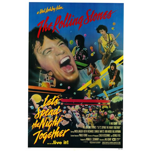 Let's Spend the Night Together 1983 original vintage movie poster