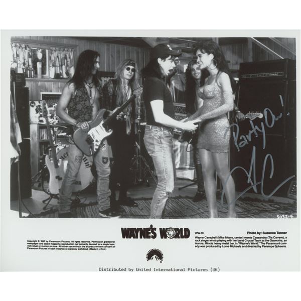 Wayne's World signed movie photo