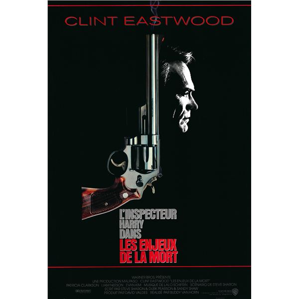 Les Enjeux de la mort (The Dead Pool - Québecois Version) 1988 original vintage movie poster