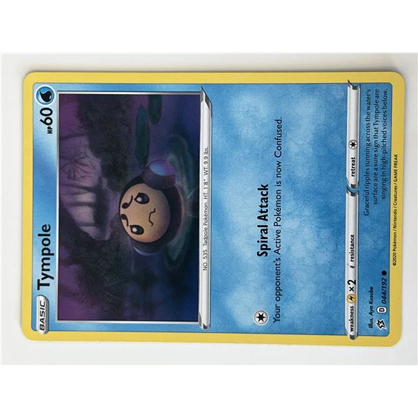 Tympole Pokemon Card Mint Plus