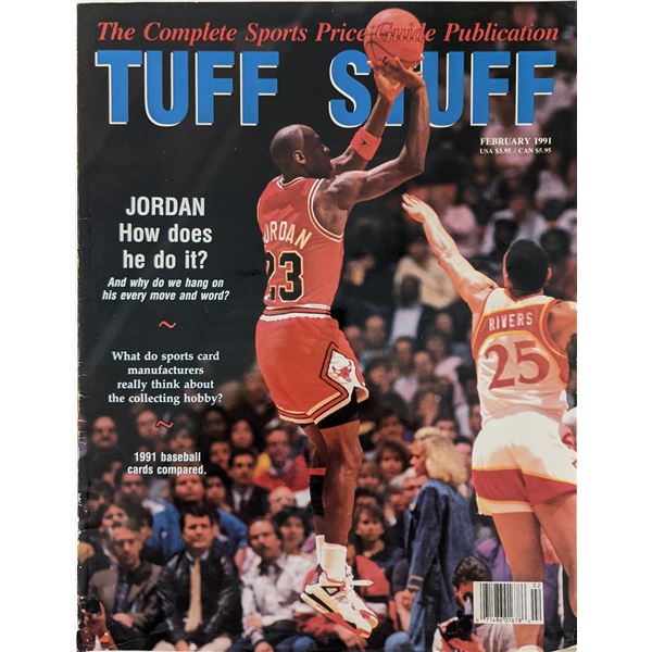 Tuff Stuff Magazine February 1991 Michael Jordan