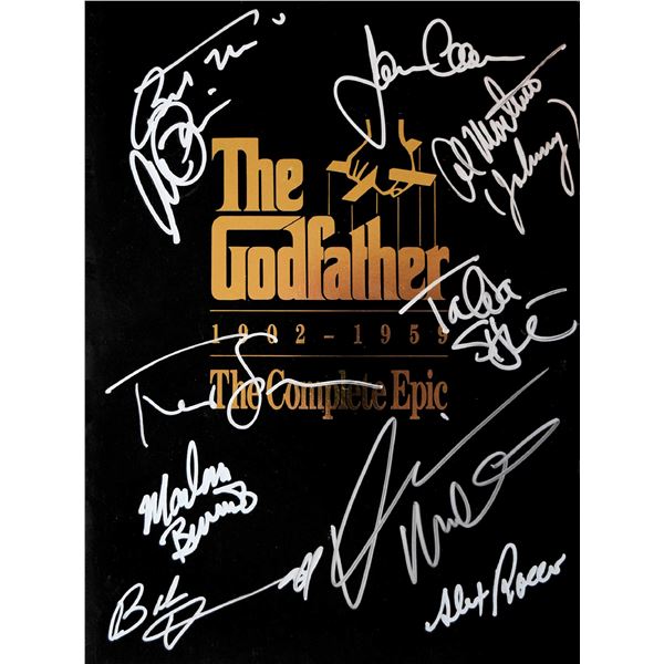 The Godfather signed booklet