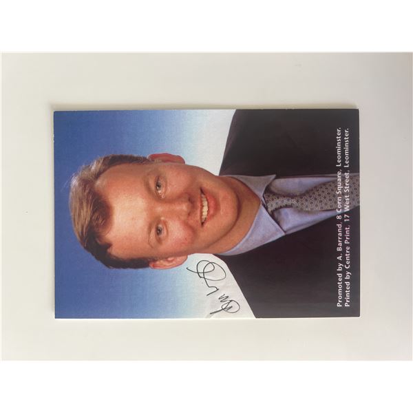 Bill Wiggin signed photo