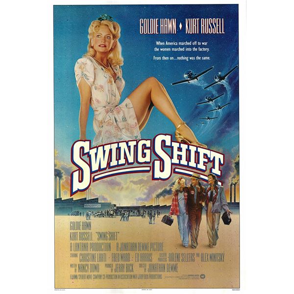 Swing Shift 1984 original vintage movie poster