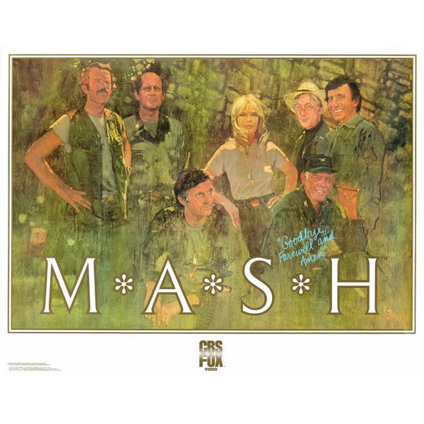 M*A*S*H 1983 original vintage TV Show poster