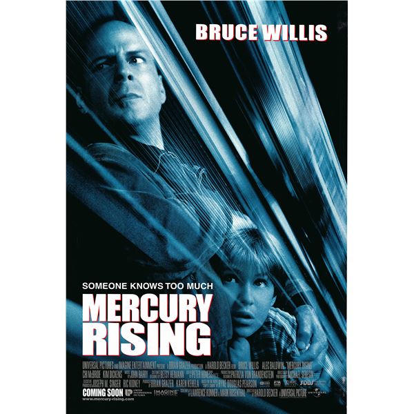 Mercury Rising 1998 original movie poster