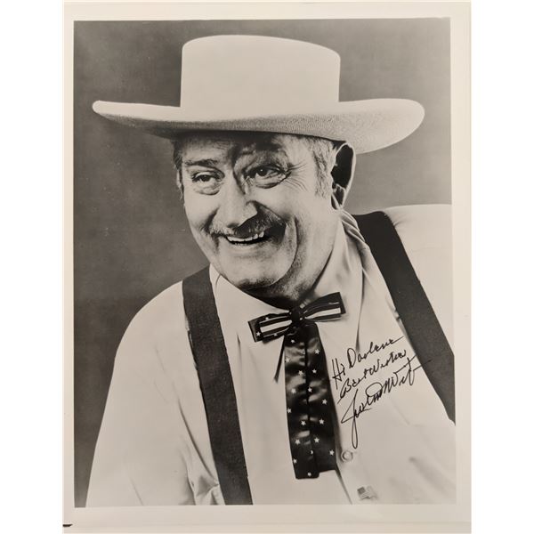 Justin Wilson Signed Photo