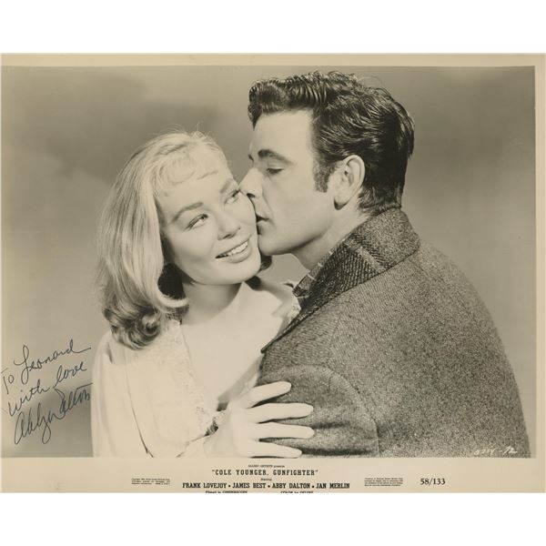 Cole Younger, Gunfighter signed movie photo