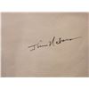 Image 1 : Gomer Pyle Jim Nabors signature slip