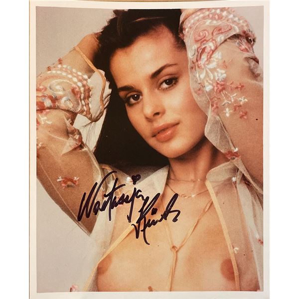 Nastassja  Kinski signed photo