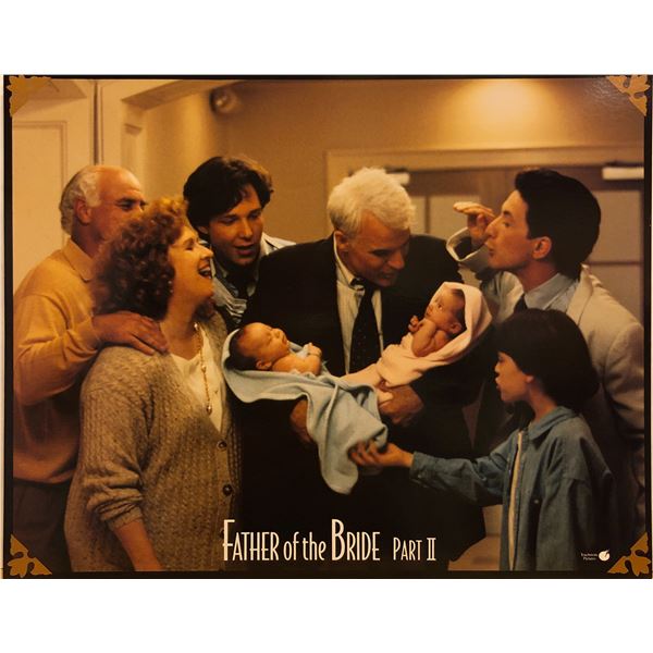 Father of the Bride 1995 original vintage lobby card
