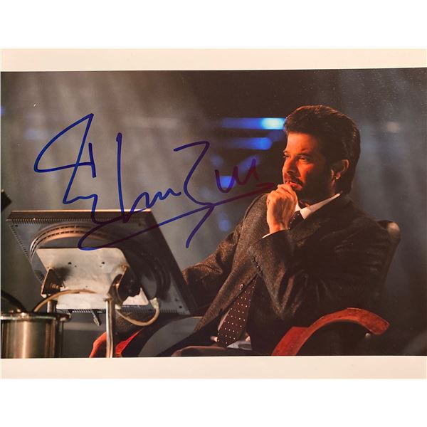 Slumdog Millionaire Anil Kapoor signed movie photo
