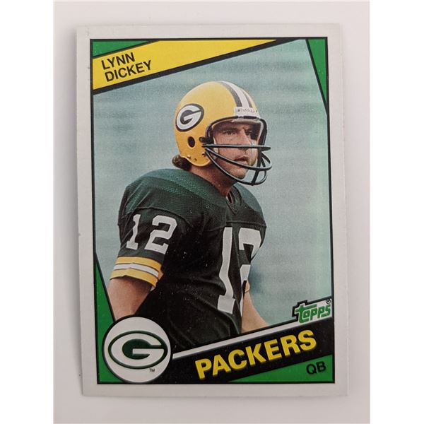 Lynn Dickey Football Trading Card - Topps #266 1984
