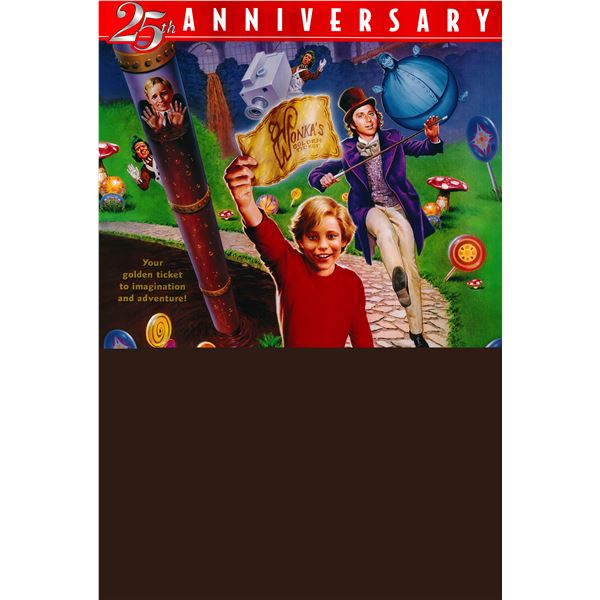 Willy Wonka & the Chocolate Factory 1996R original movie poster