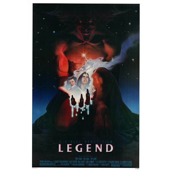 Legend 1986 original vintage movie poster