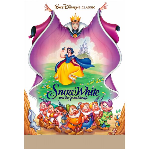 Snow White and the Seven Dwarfs 1993R original movie poster