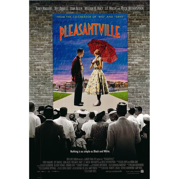 Pleasantville 1998 original movie poster
