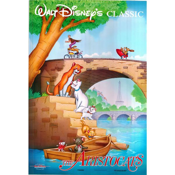 The Aristocats  1987R original movie poster