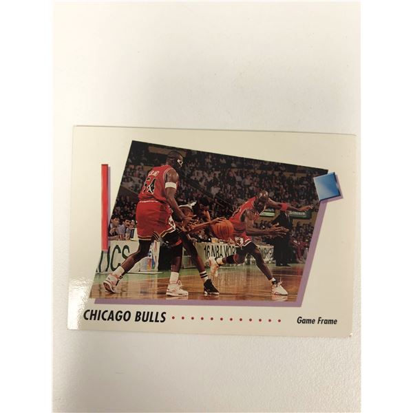 Michael Jordan 1992 Skybox Basketball Chicago Bulls Game Frame #408