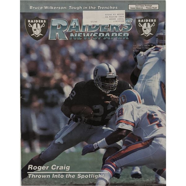 Raiders Newspaper Vol. 3 Issue 18 October 7 1991