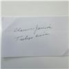 Image 1 : Tuskegee Airman Clarence C. Jamison original signature