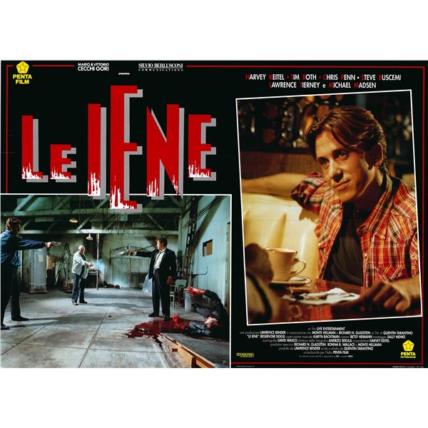 Le Iene (Reservoir Dogs-Italian Version) 1993 original movie poster