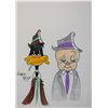 Image 1 : Daffy Duck & Porky Pig sketch signed by Virgil Ross