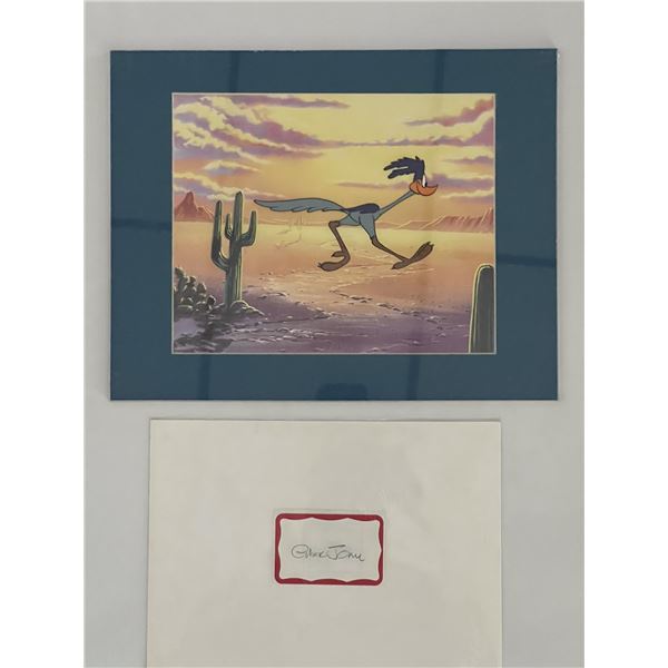 Roadrunner sericel signed by Chuck Jones