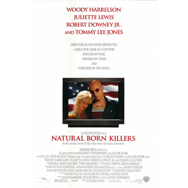 Natural Born Killers 1994 original movie poster