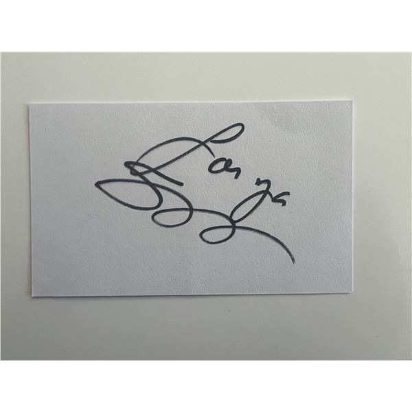 Country singer Stella Parton original signature