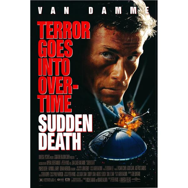 Sudden Death 1995 original movie poster