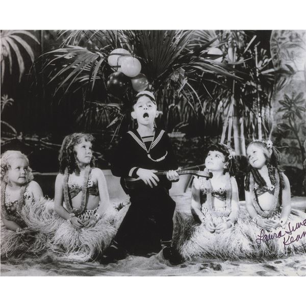 Laura June Kenney "The Little Rascals" signed photo