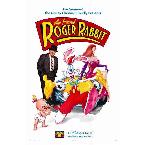 Who Framed Roger Rabbit?1987 original vintage movie poster