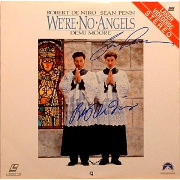 Robert De Niro and Sean Penn signed Laser Disk
